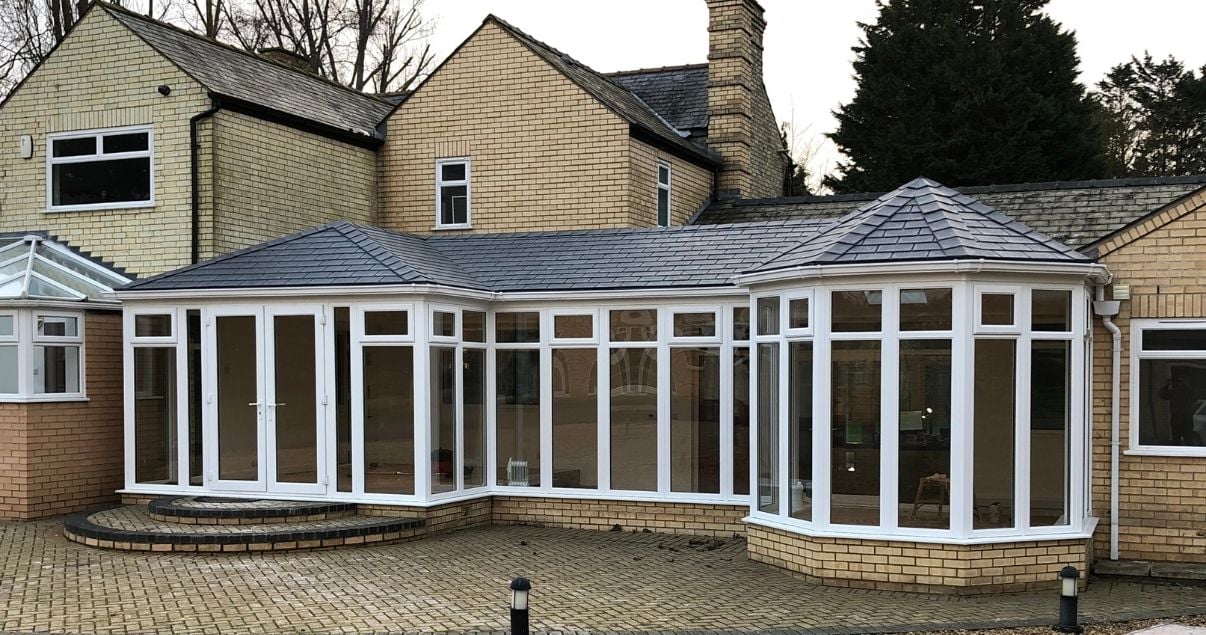 energy efficient solid conservatory roof